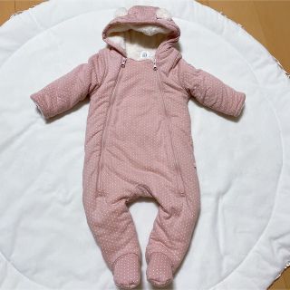 ベビーギャップ(babyGAP)のくま耳ジャンプスーツ(カバーオール)