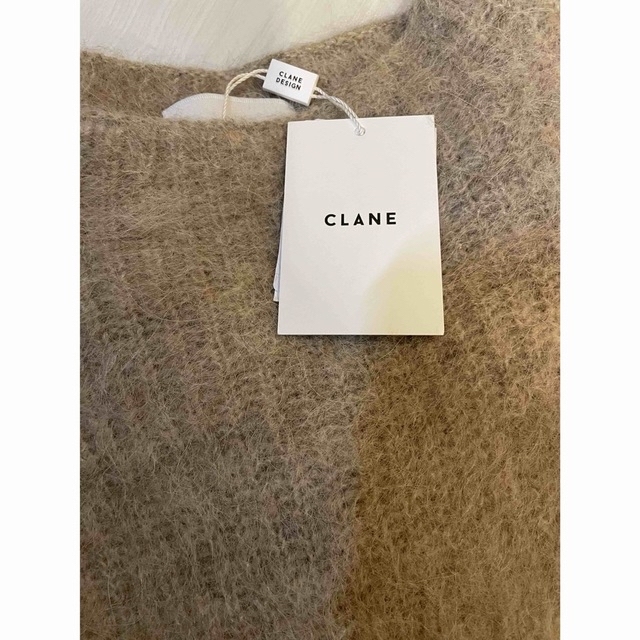 CLANE(クラネ)の新品◉CLANE◉BOAT NECK ALPACA OVER KNIT TOPS レディースのトップス(ニット/セーター)の商品写真