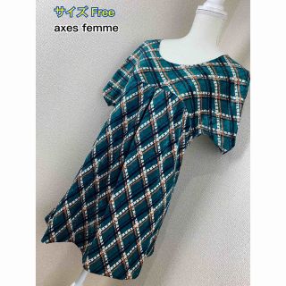 アクシーズファム(axes femme)のaxes femme ミニワンピース(ミニワンピース)