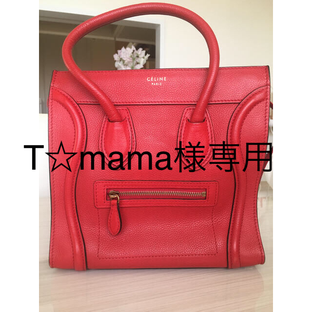 大特価!! celine - セリーヌ ラゲージ トートバッグ - aatsp.com.br