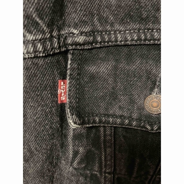 Levi's(リーバイス)のリーバイス 70598-4159 デニムジャケット Gジャン XLサイズ 黒 メンズのジャケット/アウター(Gジャン/デニムジャケット)の商品写真