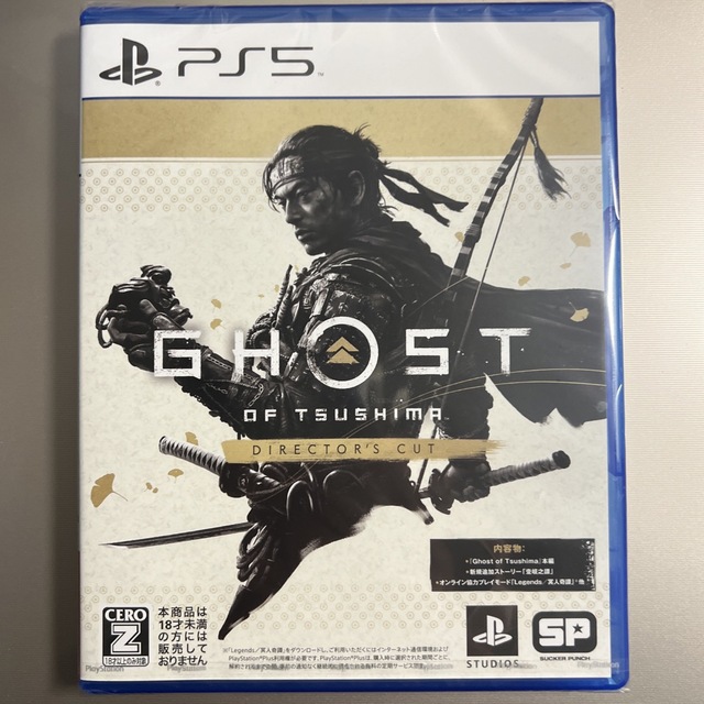 PlayStation(プレイステーション)の新品　Ghost of Tsushima Director's Cut PS5 エンタメ/ホビーのゲームソフト/ゲーム機本体(家庭用ゲームソフト)の商品写真