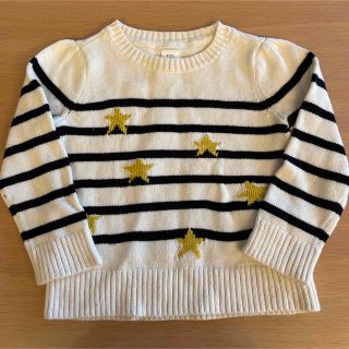 ギャップキッズ(GAP Kids)のギャップ　星ボーダーニット(ニット)