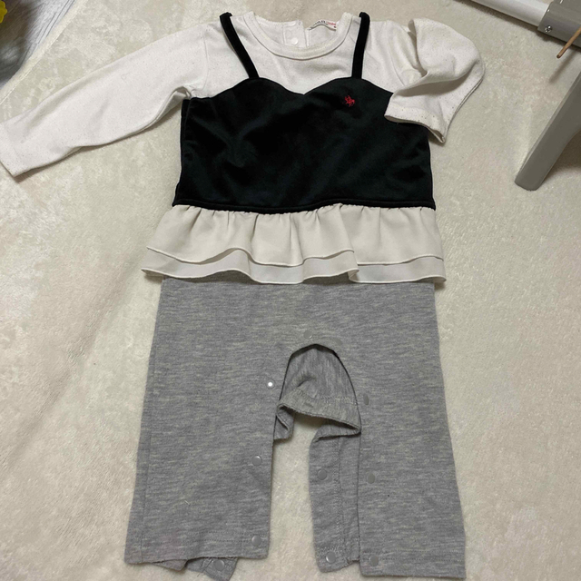 POLO（RALPH LAUREN）(ポロ)のPOLO baby キッズ/ベビー/マタニティのベビー服(~85cm)(ロンパース)の商品写真