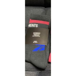 ヴェトモン(VETEMENTS)の新品　確実正規品　VETEMENTS REEBOK 靴下　(ソックス)