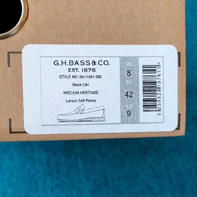 G.H.BASS(ジーエイチバス)のG.H.BASS　LARSON Soft Penny メンズの靴/シューズ(ドレス/ビジネス)の商品写真