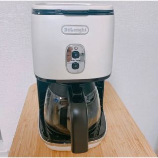 デロンギ(DeLonghi)のデロンギ ドリップコーヒーメーカーICMI011J-W(コーヒーメーカー)