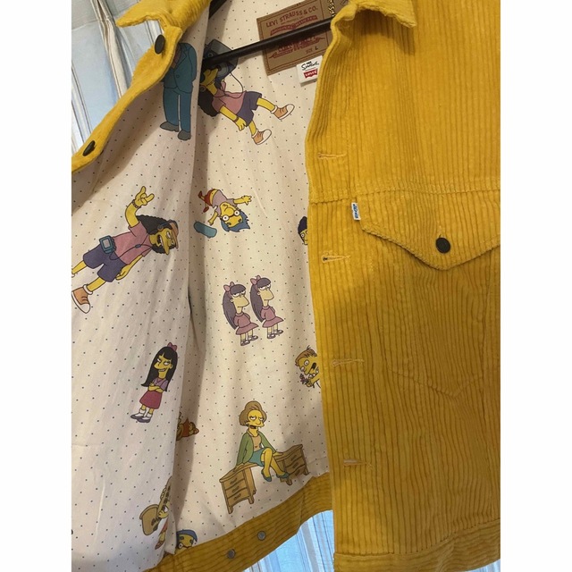 Levi's(リーバイス)のLEVI’S(R) X SIMPSONS ユニセックス トラッカージャケット メンズのジャケット/アウター(Gジャン/デニムジャケット)の商品写真