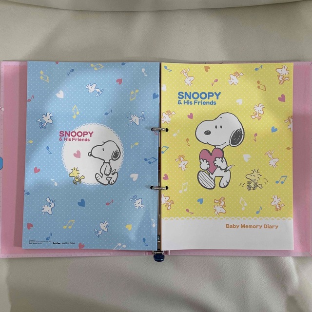 SNOOPY(スヌーピー)のSNOOPY★ベビーメモリーダイアリー エンタメ/ホビーの本(絵本/児童書)の商品写真