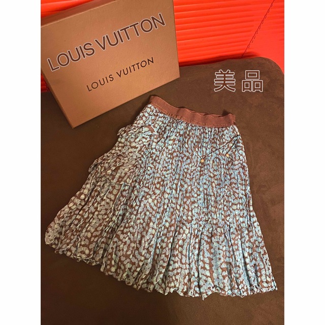 LOUIS VUITTON ルイヴィトン シルク スカート # 34 通販 サイト 5040円