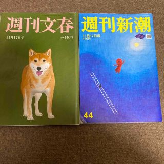 週刊文春と週刊新潮　11月17日号(ニュース/総合)