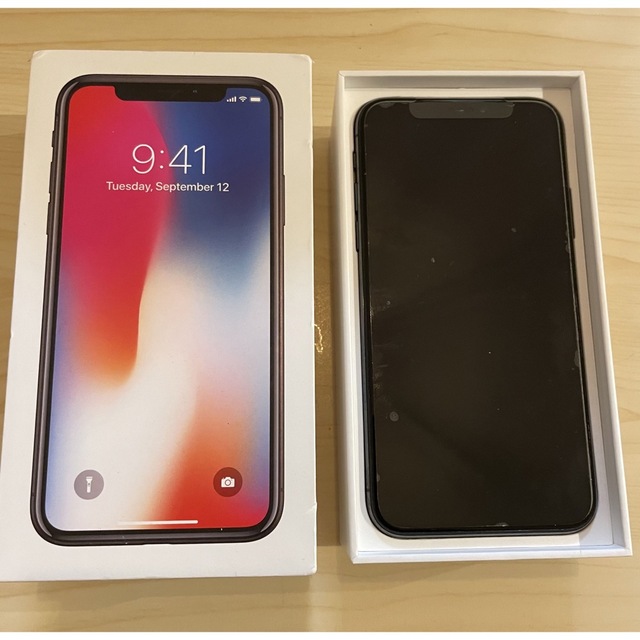 【動作良好】iPhone X 本体 64GB SIMフリー SoftBank