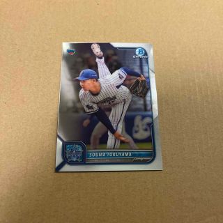 Topps bowman npb 横浜DeNAベイスターズ 徳山壮磨(シングルカード)