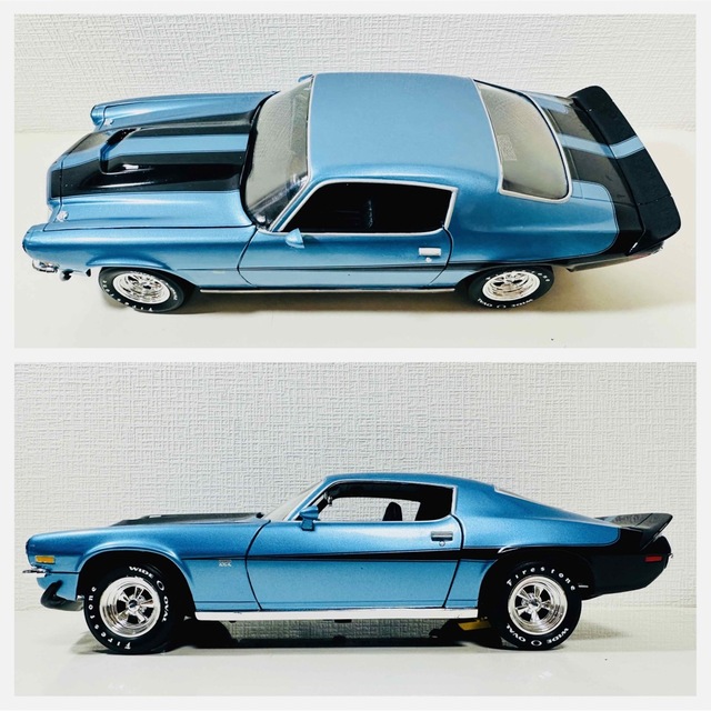 AW/'71 Chevyシボレー Camaroカマロ 1/18 絶版 アメ車 大人の上質