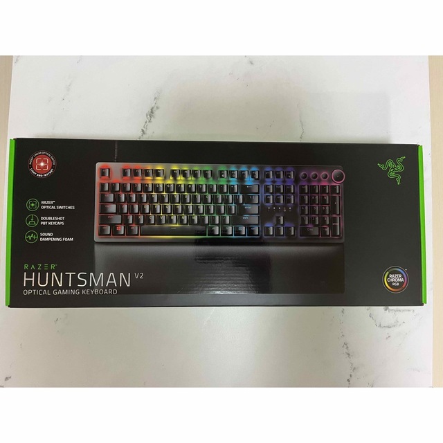 箱あり】Razer HUNTSMAN V2 日本語配列 - PC周辺機器