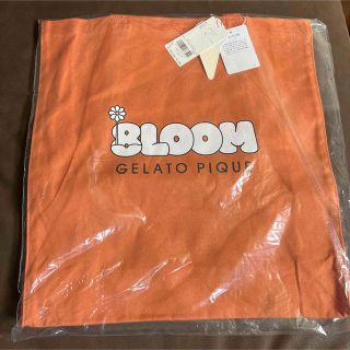 ジェラートピケ(gelato pique)のジェラートピケ  ブルーム　ホビートートバッグ　オレンジ(トートバッグ)