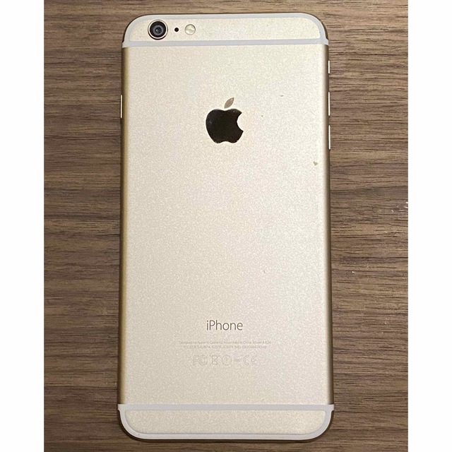 iPhone 6 Plus本体のみ WiFi 64GB ゴールド 2