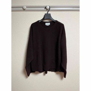 ヨーク(YOKE)のyoke 19aw ニット（ブラウン）(ニット/セーター)