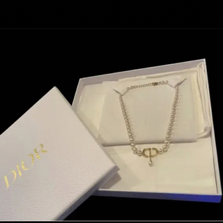 ディオール(Dior)のディオール　Dior パール　ネックレス(ネックレス)