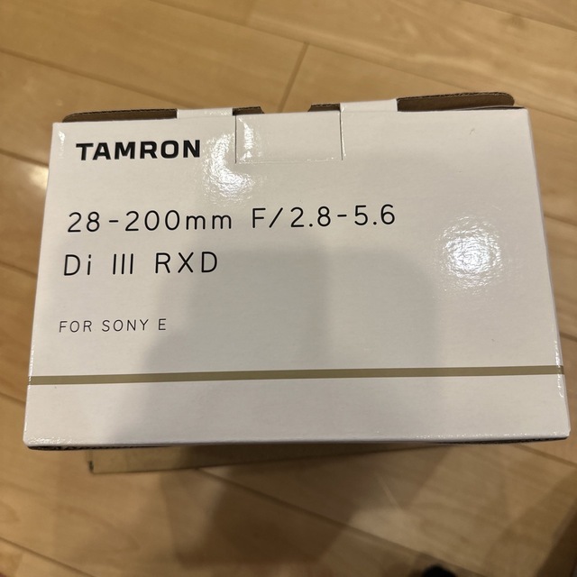 TAMRON(タムロン)のTAMRON 28-200F2.8-5.6 DI III RXD A071 ソニ スマホ/家電/カメラのカメラ(その他)の商品写真