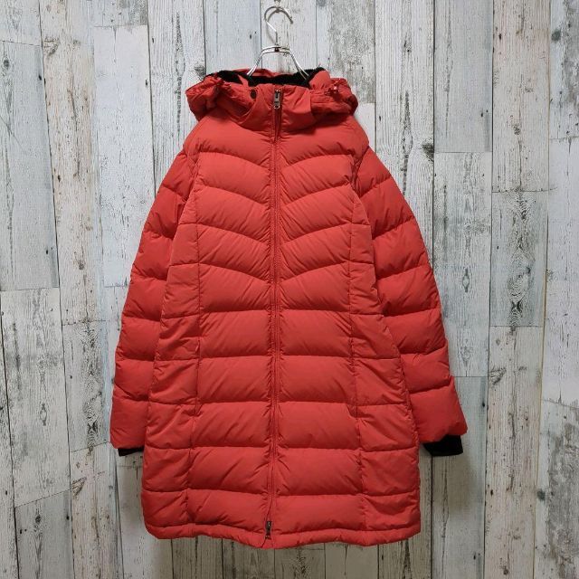 THE NORTH FACE - 【美品】ノースフェイス ロングダウン レッド ...