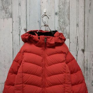 THE NORTH FACE - 【美品】ノースフェイス ロングダウン レッド