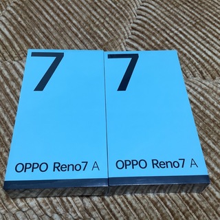 OPPO - OPPO Reno7 Aドリームブルー2台の通販 by k's shop｜オッポなら ...