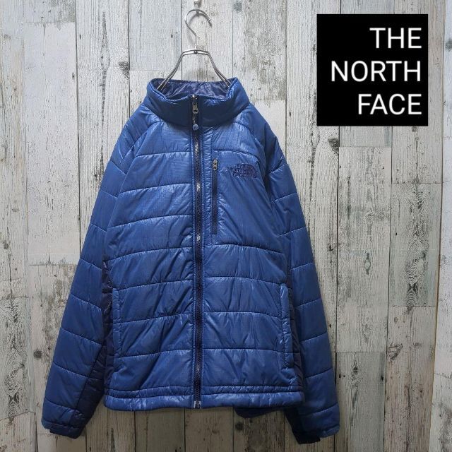 THE NORTH FACE(ザノースフェイス)のノースフェイス　中綿ジャケット ブルー　メンズS／レディースM メンズのジャケット/アウター(その他)の商品写真