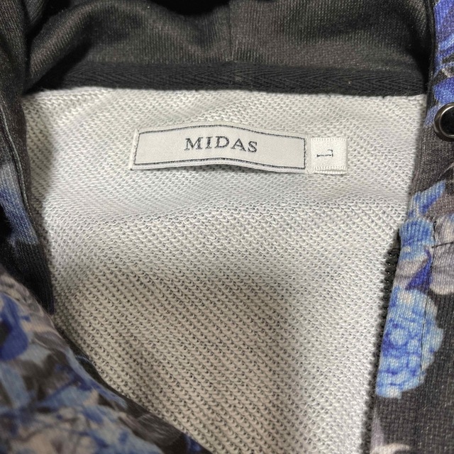 MIDAS(ミダス)のMIDAS(ミダス)ローズパーカー(ブルー) メンズのトップス(パーカー)の商品写真