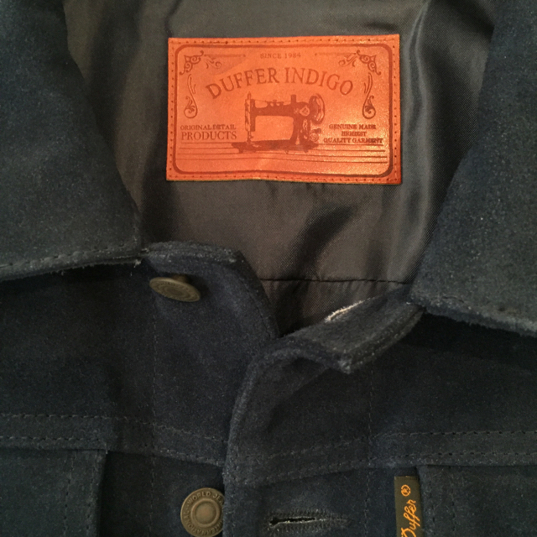 The DUFFER of ST.GEORGE(ザダファーオブセントジョージ)の本革ジャケット メンズのジャケット/アウター(Gジャン/デニムジャケット)の商品写真