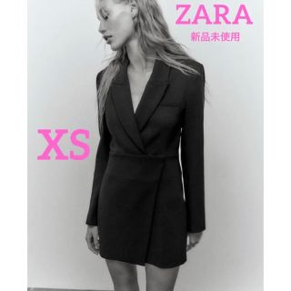 ザラ(ZARA)の【お値下げ中！】ZARA 新品未使用 ブレザーワンピース(ミニワンピース)