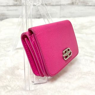 【ゲリラSALE】バレンシアガ  BALENCIAGA BB ミニ財布　ピンク