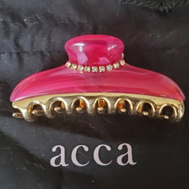 acca ニューコラーナ ヘアクリップ限定色 中サイズ - バレッタ/ヘア