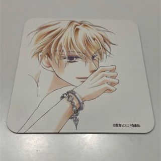 ハクセンシャ(白泉社)の桜蘭高校ホスト部 コラボ カフェ コースター(キャラクターグッズ)