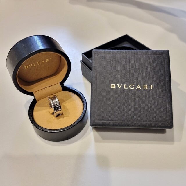 BVLGARI - ☆BVLGARI☆ビーゼロワン☆ホワイトゴールドリング