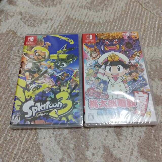 【86%OFF!】 ナナナ様専用スプラトゥーン3 桃太郎電鉄 昭和平成令和も定番!