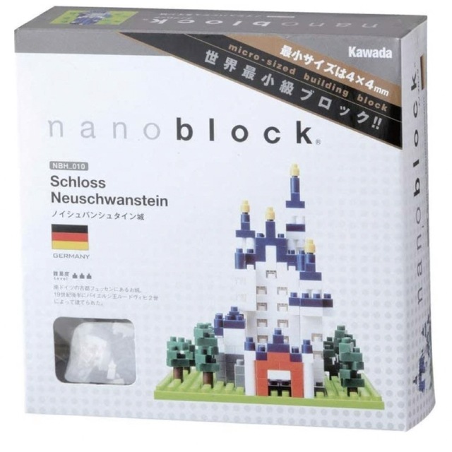 nanoblock(ナノブロック)のナノブロック　ノイシュタイシュハンス城★ エンタメ/ホビーのおもちゃ/ぬいぐるみ(模型/プラモデル)の商品写真