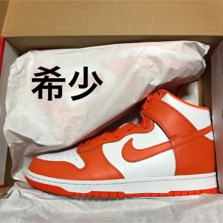 ナイキ(NIKE)のNIKE WMNS DUNK HIGH "ORANGE BLAZE"(スニーカー)