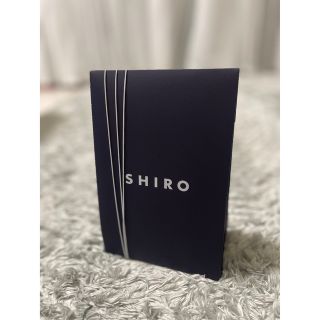 シロ(shiro)の【美品】SHIRO ギフトボックス(ショップ袋)