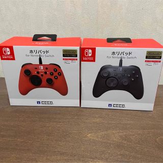 HORI  ホリパッド Nintendo Switch ブラック　レッド(その他)