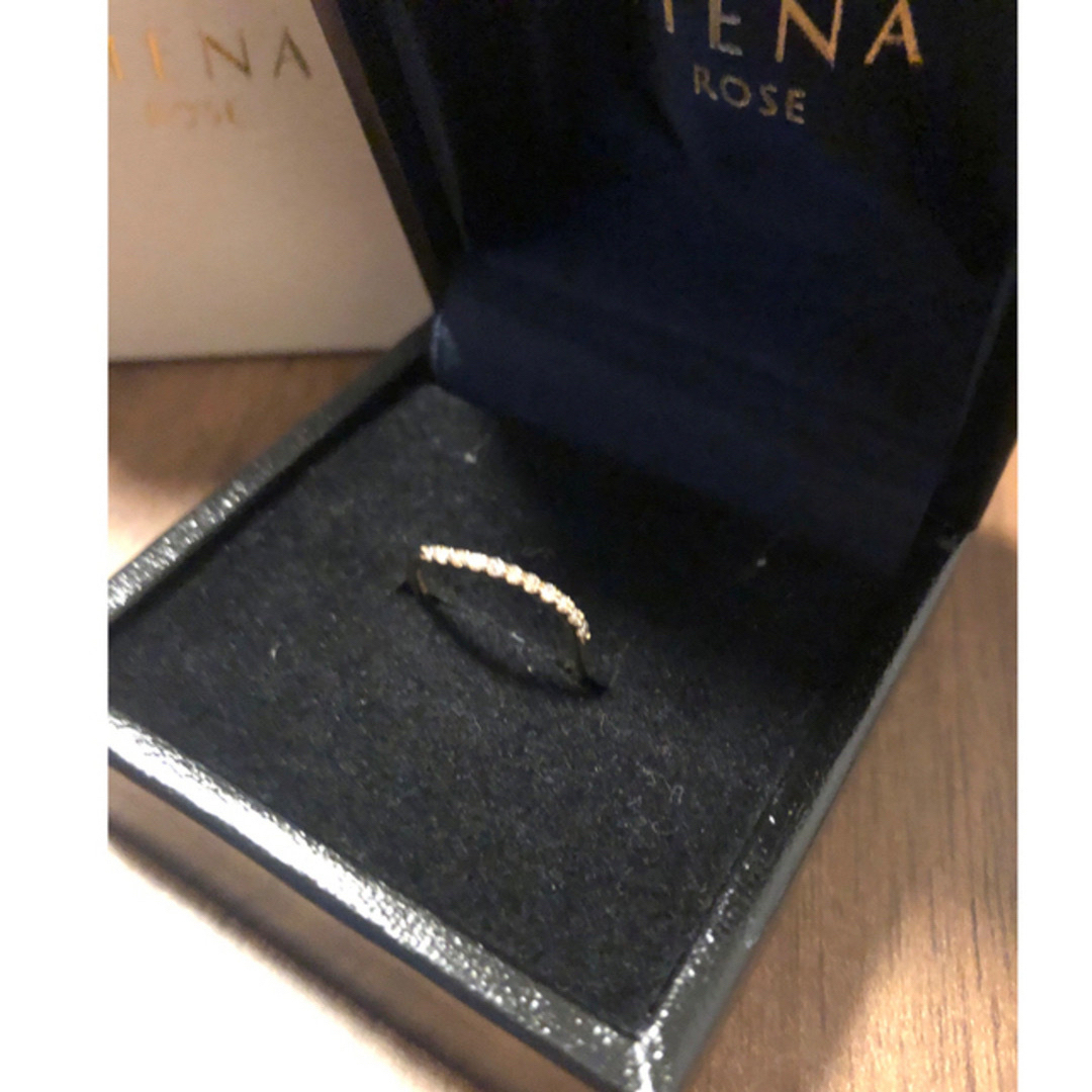 SIENA ROSE/ダイヤモンドリング/0.01ct/K10/月【リュヌ】