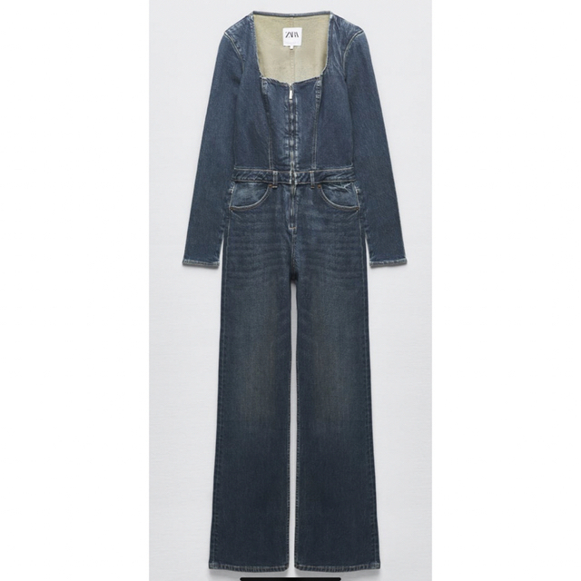 ZARA - デニム TRF ジャンプスーツ ZARA ザラ オーバーオール ZARA - デニム TRF ジャンプスーツ ZARA ザラ オーバーオール
