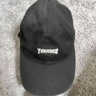 スラッシャー(THRASHER)のTHRASHER スラッシャー キャップ 黒(キャップ)