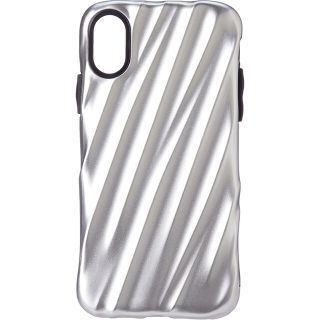 トゥミ(TUMI)のTUMI トゥミ iPhoneケース iPhoneXS iPhoneX シルバー(iPhoneケース)