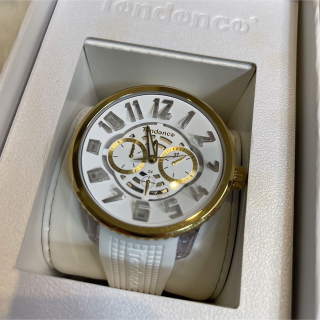 TENDENCE/テンデンス 腕時計 白 堅実な究極の 9180円 xn ...