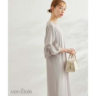 ロペピクニック(Rope' Picnic)の【ベージュ（27）】【一部店舗限定】【Mon E'toile/モンエトワール】パールサックDress(ロングワンピース/マキシワンピース)