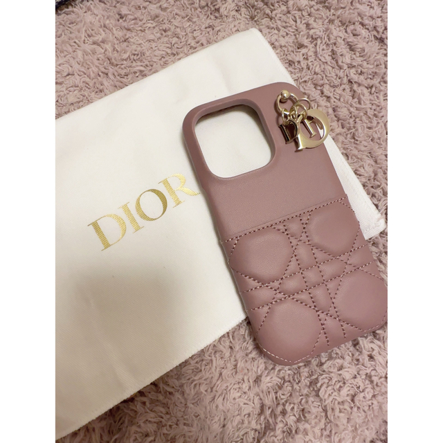 上品】 Dior - DIOR 新品iPhone14Pro iPhoneケース カナージュ iPhone