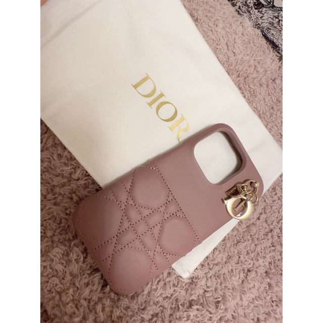 上品】 Dior - DIOR 新品iPhone14Pro iPhoneケース カナージュ iPhone