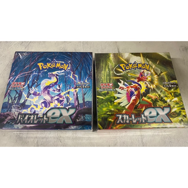 ポケモンカード スカーレットex バイオレットex BOX