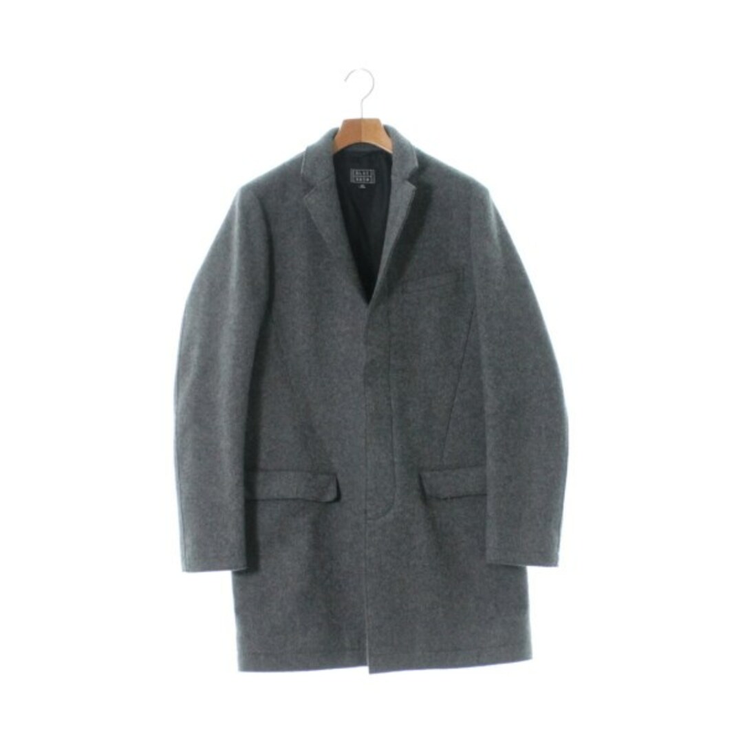 【楽ギフ_包装】 ブルーワーク WORK BLUE - WORK BLUE チェスターコート 【古着】【中古】 グレー M チェスターコート